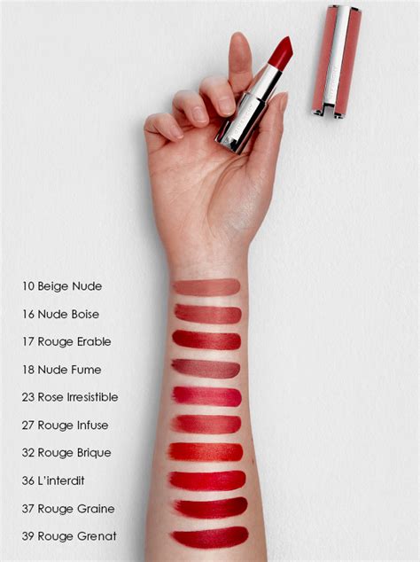 le rouge givenchy swatches|givenchy le rouge sheer velvet.